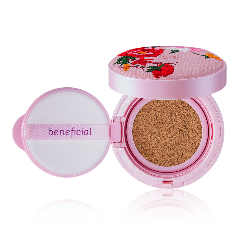 beneficial Peony Bloom Matte Cushion SPF 50+ PA++++