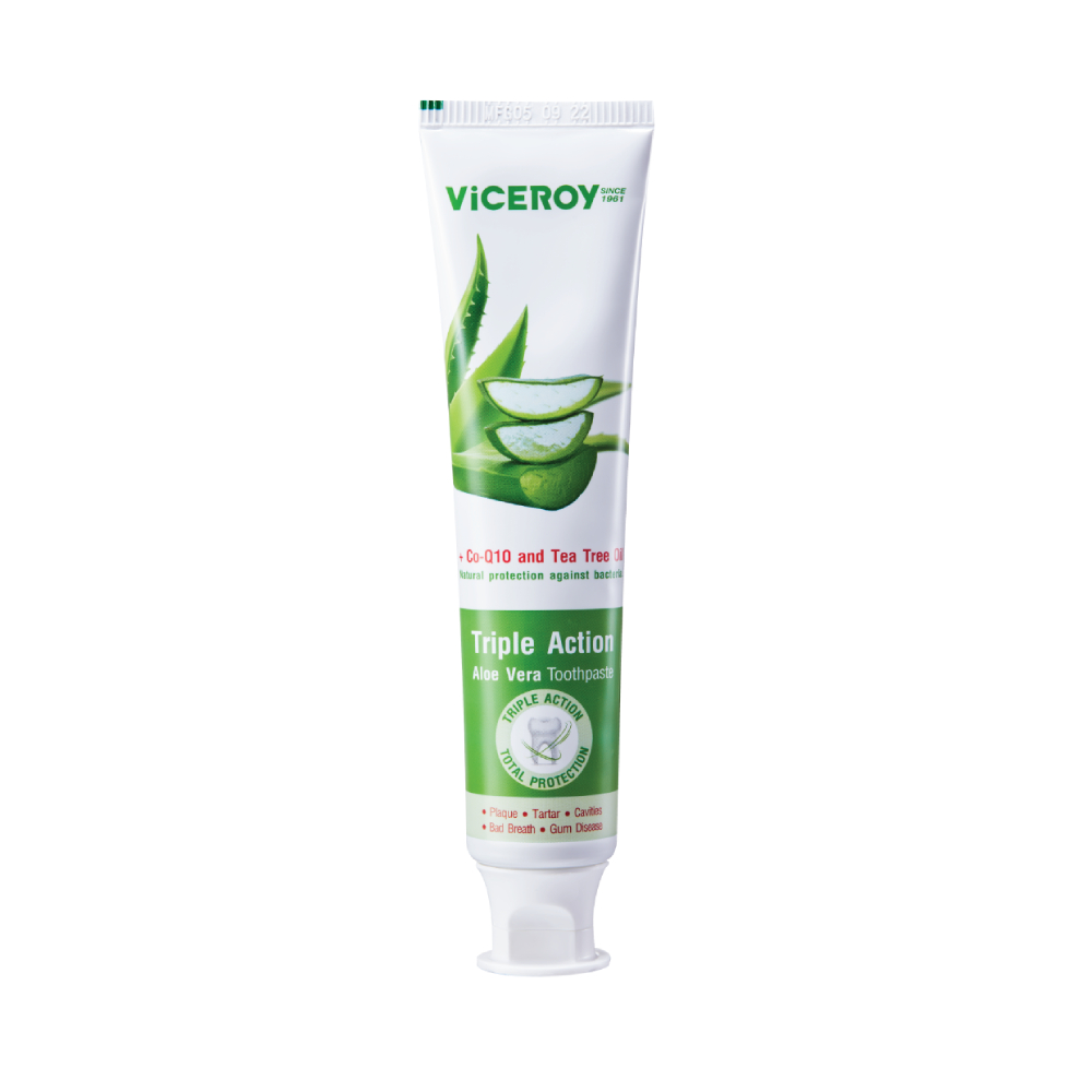 Viceroy Triple Action Aloe Vera Toothpaste 120 g.