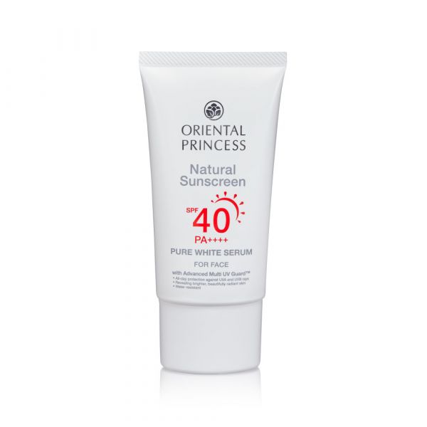 pure white sunscreen