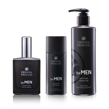 เซต for MEN Shower Gel + Deo Spray + Secret Code EDT