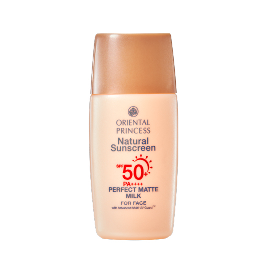 Natural Sunscreen Perfect Matte Milk For Face SPF50+ PA++++ 20 ml.